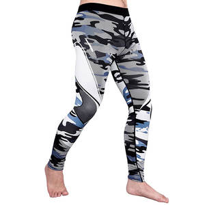 Mallas de Yoga ecológicas para hombre al mejor precio, venta al por mayor personalizable, ropa deportiva para correr, gimnasio, tejido de punto ligero - Product Image 1