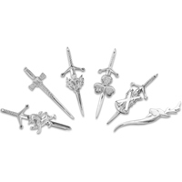 Escoceses Celtas Highland Kilt Pin Latón, Plata, Bronce Kilt Pin Highland Scottish Kilt Accesorio