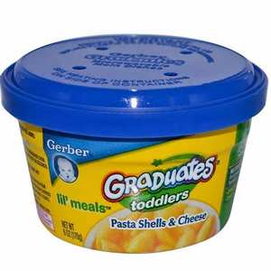 Gerber Graduates Cereal con sabor a fruta de desayuno de alta calidad en caja Refinado seco Sin gluten Bajo en carbohidratos para bebés - Product Image 1