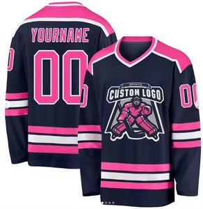 Ensemble d'uniformes de maillot personnalisé de Hockey sur glace de haute qualité Maillots de Hockey sur glace pour hommes Maillots de Hockey sur glace d'entraînement - Product Image 1