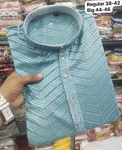 <b>Men's</b> Lakhnavi <b>Kurta</b> <b>Pajama</b> By Wholesale Exporter Fabzone - Product Image 2