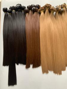 ผมแท้แบบเย็บติด  แบบตรงธรรมชาติ  แบบเย็บสองชั้น  สีตามสั่งทุกสี - Product Image 5