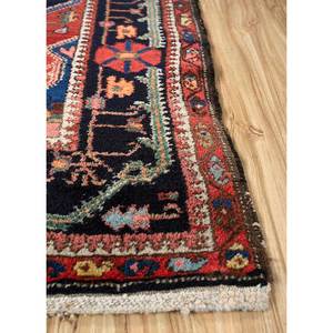 Alfombra 3D Aalam Pae-4456 Roja Naranja de Lana Anudada a Mano para el Hogar - Patrón Rectangular Grande con Medallón para Pasillo, Entrada, Habitación de Adolescentes, Viscosa - Product Image 4