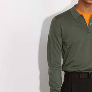 Nueva Camisa de Moda para Hombre, Casual, Transpirable, de Fibra de Bambú, con Dos Botones, Tela Jersey con Estampado Personalizado - Product Image 4