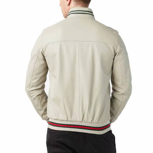 Chaquetas de Cuero Genuino para Hombre, Corte Regular, Alta Calidad, Nueva Colección de Invierno Disponible a Precios Razonables, Precio al por Mayor - Product Image 3