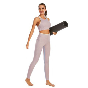 Haute qualité femmes Yoga ensemble vêtements actifs entraînement Yoga ensembles fabriqués au Pakistan en gros personnalisé mode respirant OEM 2025 - Product Image 4