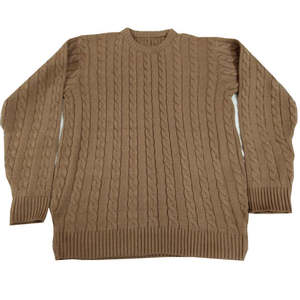 Calidad Premium elegante Top Trending 2025 invierno hilo grueso cuello tortuga cuello en V suéter de punto Unisex - Product Image 5