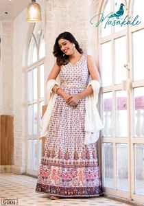 ชุดเดรสผ้าไหมลายโดลาผ้าไหมแท้ดีไซน์ใหม่ล่าสุด - Product Image 4