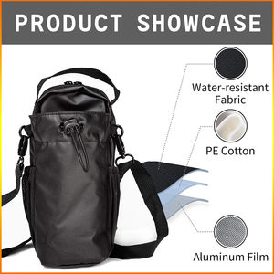 Venta caliente fitness ItoM Gym Bolsa magnética Bolsa de hombro Bolsa de botella de agua para deportes Viajar Gimnasio con logotipo personalizado impreso - Product Image 2