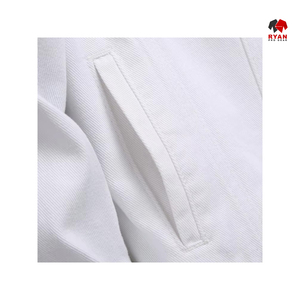 Chaqueta Vaquera de Mezclilla Gruesa Personalizada con Cierre de Botones para Hombre, Chaqueta Vaquera de Mezclilla para Hombre, Informal de Invierno, Tejida - Product Image 2