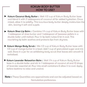 Mantequilla de Kokum, Producto Versátil Multiusos para el Cuidado y Peinado del Cabello - Product Image 4