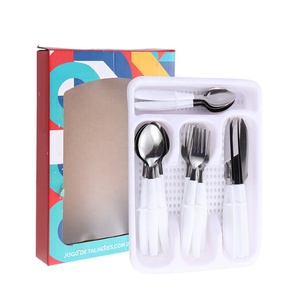 <span class=keywords><strong>Juego</strong></span> <span class=keywords><strong>de</strong></span> <span class=keywords><strong>Cubiertos</strong></span> Brasil Basic con Mango Rojo, Diseño Económico, 24 Piezas, con Bandeja <span class=keywords><strong>de</strong></span> Plástico y Caja <span class=keywords><strong>de</strong></span> Color - Product Image 6
