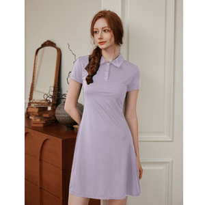 2025 nouvelle conception Golf Tennis respirant POLO col boutonné robe Gym Badminton vêtements de sport robe - Product Image 5