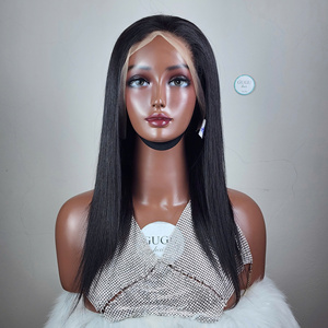 วิกผมแท้แบบตรงสำหรับผู้หญิงหมวกขนาดเล็กยาววิกผมบ๊อบตรงจากกระดูกเวียดนาม - Product Image 1