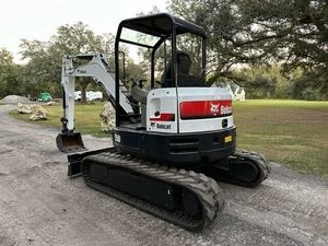 Mini-excavatrices Bobcat E60 d'occasion, type chenilles, capacité de la benne de 4 m, faible consommation de carburant, poids de la machine de 5656 kg, garantie d'un an - Product Image 5
