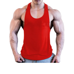 Prix de gros pour hommes Logo personnalisé vierge Gym Stringer Muscle Bodybuilding Fitness Vest Débardeurs respirants du fournisseur BD - Product Image 2
