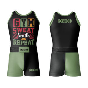 Uniforme de Boxeo de Alta Calidad con Diseño Personalizado, Chaleco y Pantalones Cortos Cómodos a Bajo Precio 2026 - Product Image 1