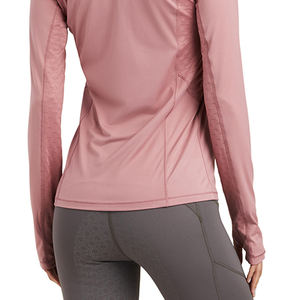 Venta al por mayor nuevas mujeres ecuestre superior caballo espectáculo camisa superior de manga larga de competición camisetas de equitación con logotipo personalizado - Product Image 6