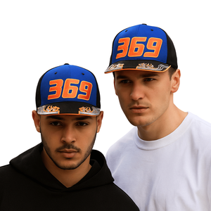 Gorras Baseball Snapback <b>Cap</b> Wholesale 6 Panel Custom Embroidery On <b>Flat</b> Brim Hiphop Snapback <b>Hats</b> With Custom Logo For Men - Product Image 1