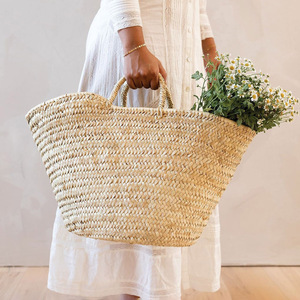 Bolso de mujer de bajo precio, bolsos grandes de paja con gran capacidad para ir a la playa en verano - Product Image 1