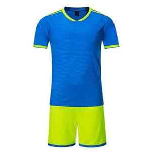 Mejor diseño personalizado Color y tamaño transpirable manga corta uniforme de fútbol hecho en fábrica uniforme de fútbol ligero para la venta - Product Image 6