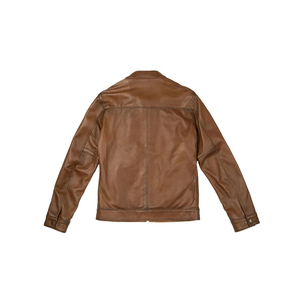 Veste en cuir personnalisée à la mode pour hommes au meilleur prix Nouvelle arrivée - Product Image 2