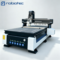 Routeur CNC ATC 1325 multifonction pour panneaux de porte en bois et meubles, livraison directe usine, avec porte-outils BT