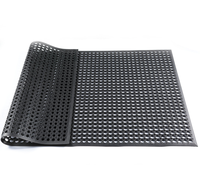 Nouvelle arrivée Tapis de sol industriel en caoutchouc Usines Ateliers Hôtels Cuisine Personnalisé Drainage facile Pas facile Changement Conception creuse