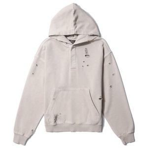 เสื้อฮู้ดดี้ผ้าฝ้าย 100% คุณภาพสูง ผลิตตามสั่ง สไตล์ดิสเทรส สำหรับผู้ชาย ไซส์พลัส เสื้อฮู้ดดี้แฟชั่นทันสมัยสำหรับผู้ชาย - Product Image 1