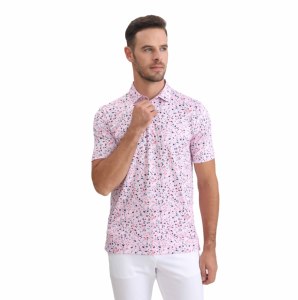 ... Camisa Polo de golf para hombre Diseño de manga corta con cuello perfecto para caminar deporte al aire libre y uso diario - Product Image 3