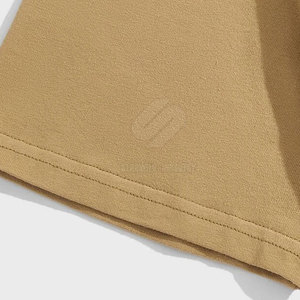 Ensemble t-shirt et short en coton pour hommes, style unique et simple, ensemble t-shirt et short décontractés pour hommes avec cordon de serrage - Product Image 4