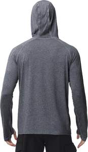 Unisex UPF 50+ Anti-Bacterial 100% Polyester Long Sleeve Athletic Shirt Customizable Sublimation Print 180g Fabric Fishing - Product Image 4