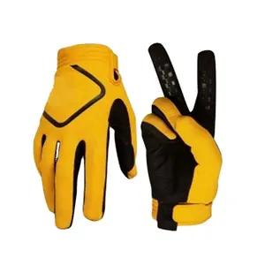 Guanti da moto Motocross personalizzati guanti da corsa per bici da equitazione in materiale morbido con dita complete