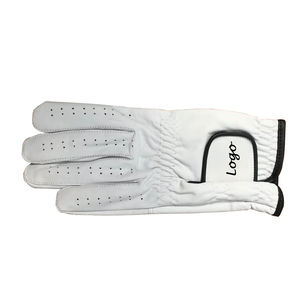 Guantes de Golf de Cuero Genuino Cabretta de Alta Calidad, Impermeables, Antideslizantes, con Correa de Muñeca Ajustable y Logotipo Personalizado - Product Image 5