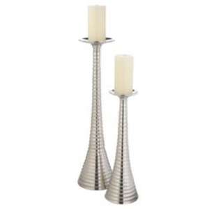 Bougeoir unique en acier inoxydable fabriqué à la main avec une finition polie et un attrait intemporel pour une décoration intérieure élégante - Product Image 4