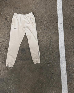 Custom <b>Men</b> Embroidered Streetwear 3D Puff Print French Terry Stacked <b>Sweat</b> <b>Pants</b> High Street Fleece Flare Sweatpants - Product Image 5