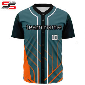Maillot de baseball personnalisé avec motif brodé Maillot de streetwear Vente en gros Tackle Twill Maillot de baseball pour jeunes - Product Image 1