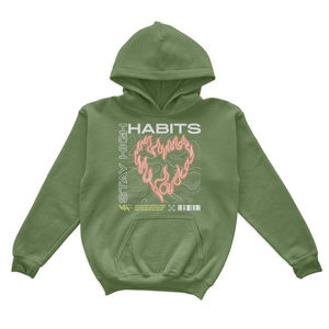 Sudadera con Capucha forrada antiarrugas 100% algodón peso pesado calidad superior para hombres al por mayor de proveedor de Bangladesh - Product Image 5