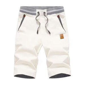 Pantalones cortos transpirables de secado rápido 100% algodón ecológicos para hombre, pantalones cortos de tenis, pantalones cortos deportivos informales para exteriores, Verano - Product Image 6