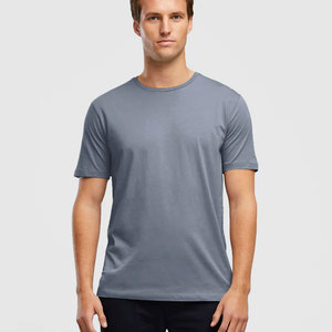 T-shirt décontracté pour homme à col rond et manches courtes, imprimé, en coton solide, respirant et écologique, style streetwear - Product Image 1