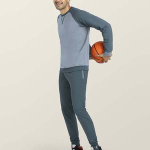 Conjunto Deportivo de Invierno para Hombre, Estampado, Manga Larga, Nuevo Modelo 2026, Ropa Deportiva, Chándal, 100% Algodón Felpa, Tallas Personalizadas - Product Image 2