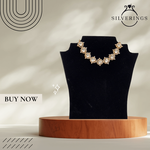 NOVAMART Fine Moissanite <b>Choker</b> Necklace Royal Tear-Shaped Elegant Wholesale Export - Product Image 4