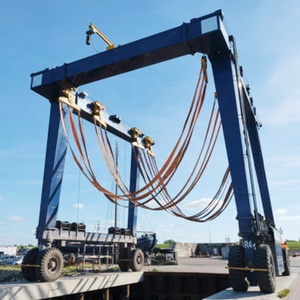 <span class=keywords><strong>50</strong></span> טון להרים נסיעות לסירות כונן הידראולי עיצוב מותאם אישית להניף סירה נייד - Product Image 4