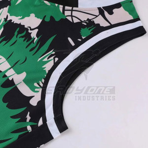 Conjunto de uniforme de baloncesto reversible de alta calidad personalizado último Jersey y pantalones cortos transpirables para jugadores de verano - Product Image 3