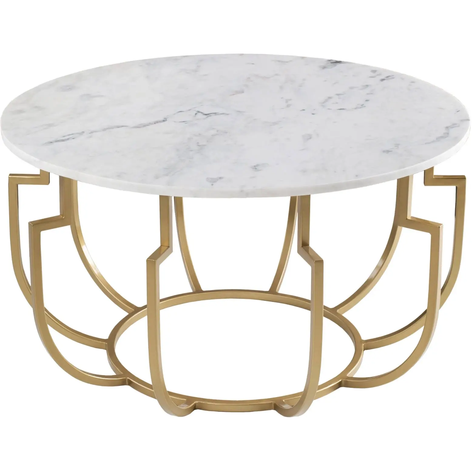 Nueva mesa de centro de mármol de lujo para sala de estar con Base de hierro y mesas auxiliares superiores de mármol Mesa central ecológica Precio al por mayor