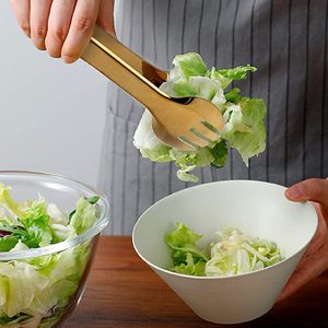 Golden Color Food Serves <b>Tong</b> With Easy to Store Restaurant/Hotel Purpose Luxurious & Premium Home and Kitchen Accessories - Product Image 4