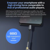 Câble adaptateur audio KZ AM01 Type-C vers 3,5 mm