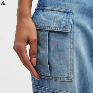 Jeans de Mezclilla Elásticos de Cintura Media para Mujer, Pantalones Casuales de Mezclilla Lavados con Efecto Levanta Glúteos, 100% Algodón Ligero para Invierno, MOQ Bajo - Product Image 5