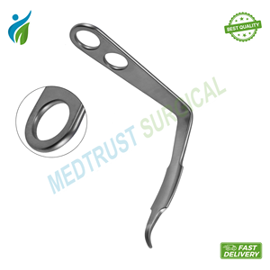 Hohmann W 90 Deg Bend Retractor Mid-Handle 18mm Wid 4 78 in Blade Acier Inoxydable Manuel Chirurgie Générale Haute Qualité - Product Image 5