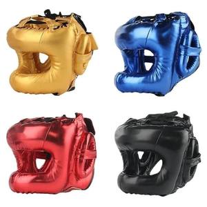 Protection de la tête fermée de qualité supérieure pont de nez casque de boxe et de combat MMA casque de protection d'entraînement complet - Product Image 5